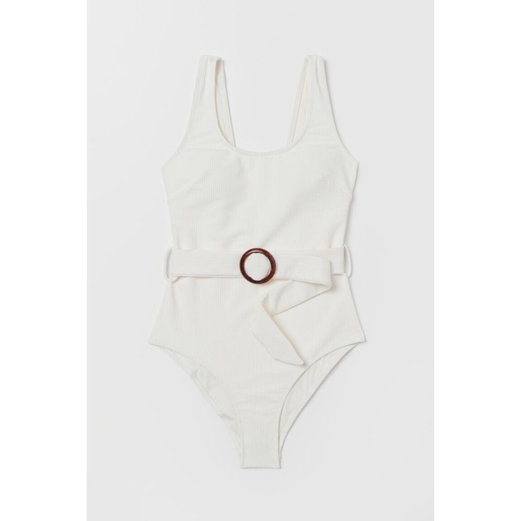 H&M Other - H&M White One Piece Swimsuit Size 0